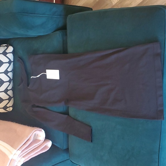 NWT Helmut Lang one-shoulder little black dress - Picture 2 of 4